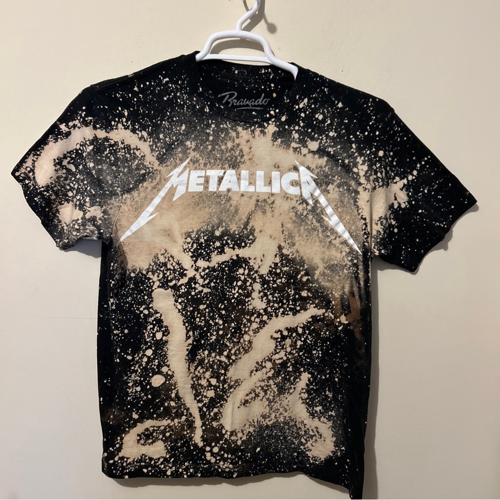 Bravado Metallica Tie Dye T Shirt Men’s Medium Short Sleeve Unisex Music Band
